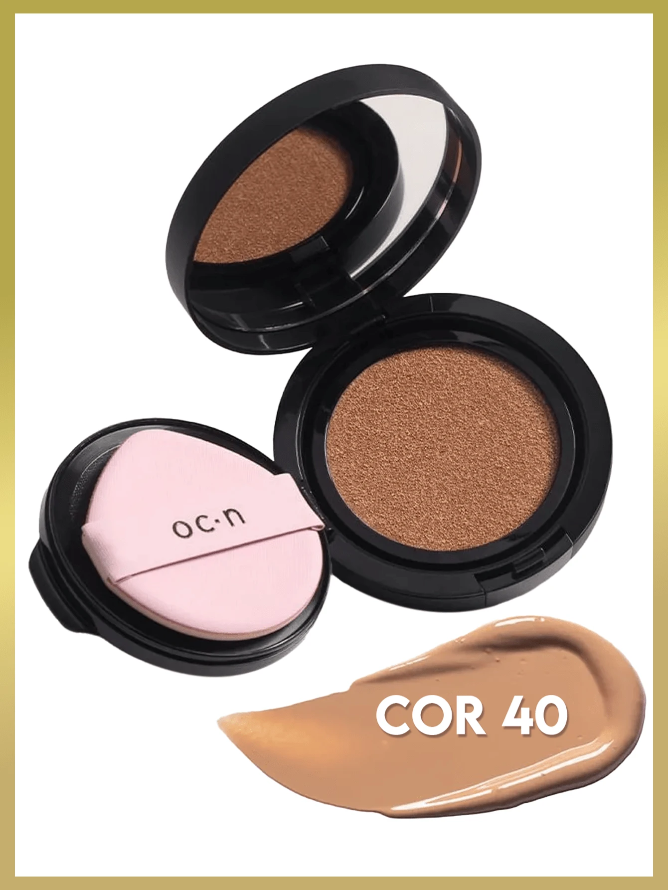 Edition Cushion Foundation Liquid Base 12g (With An Innovative And Super Practical Format That Will Surprise You) Océane - 040 - View 1