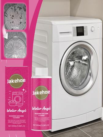 1 st, tvättmaskinrengöring 100 ml, rengör tvättmaskinens innertrumma, tar bort fläckar och smuts, dagligt rengöringsmedel för hushållstvättmaskiner, håller tvättmaskinen ren och fräsch, nya och gamla modeller skickas slumpmässigt