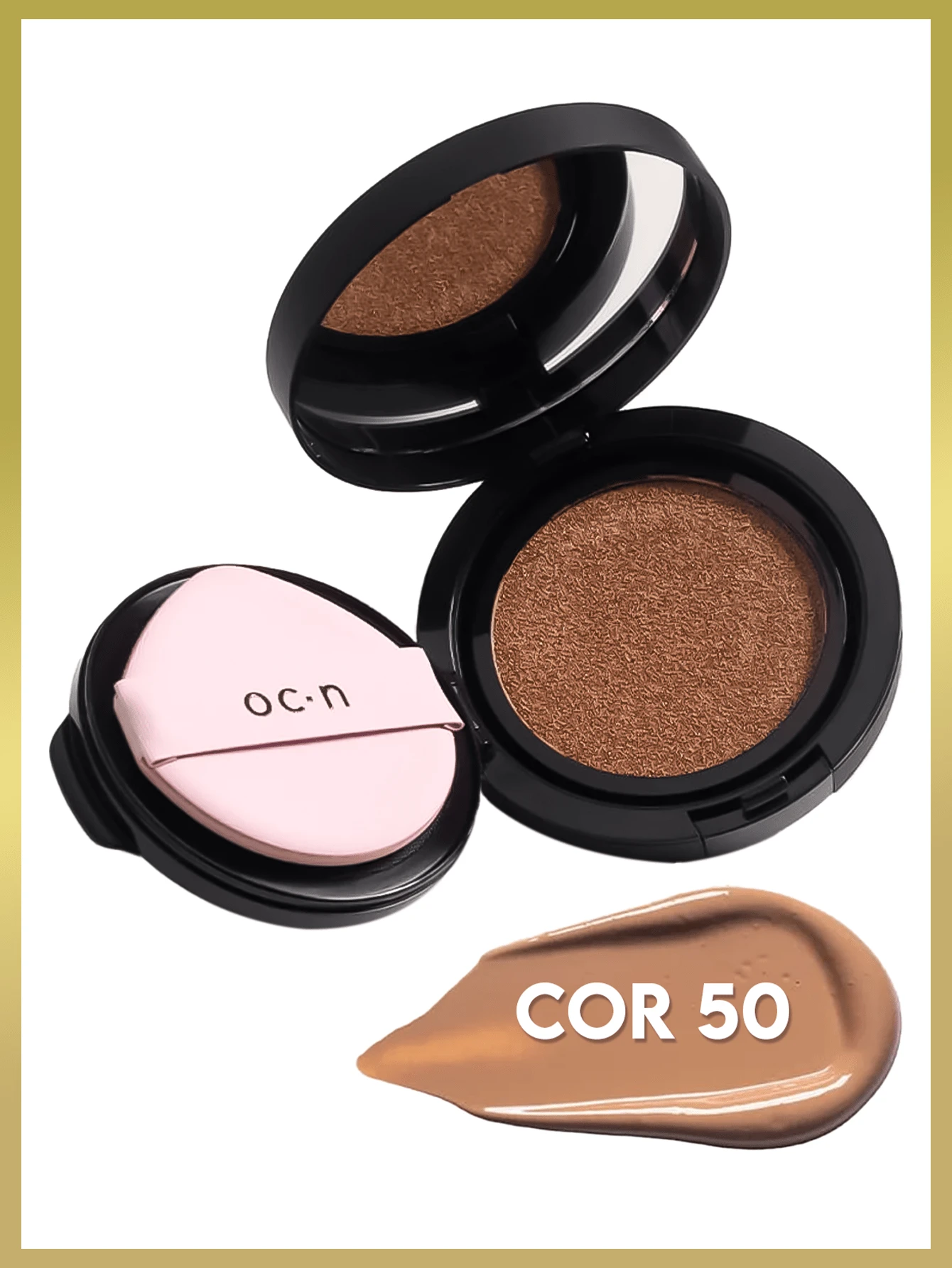 Edition Cushion Foundation Liquid Base 12g (With An Innovative And Super Practical Format That Will Surprise You) Océane - 050 - View 1