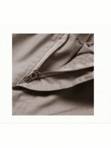 Men's Multi-Pocket Tactical Pants, Waterproof Military Tactical Trousers, Multi-Pocket Combat Pants - Màu Khaki - Xem 6