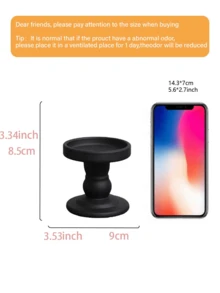 法式怀旧花卉树脂烛台古铜色/家具装饰/复古摆件烛台，适合母亲节、生日、返校季、毕业季和婚礼季的优质家居装饰摆件