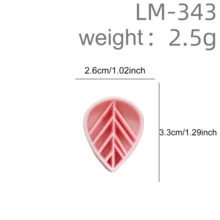 Polymer Clay Cutter Tropical Rainforest Plant Series Monstera/Clover/Leaf/Treeline Shape Polymer Clay Molds Clay Cutters For DIY Earrings Making