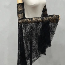 1pc Lace Mid-Length Bridal Gloves, Suitable For Wedding, Special Occasion Outfits Fall Clothes For Women