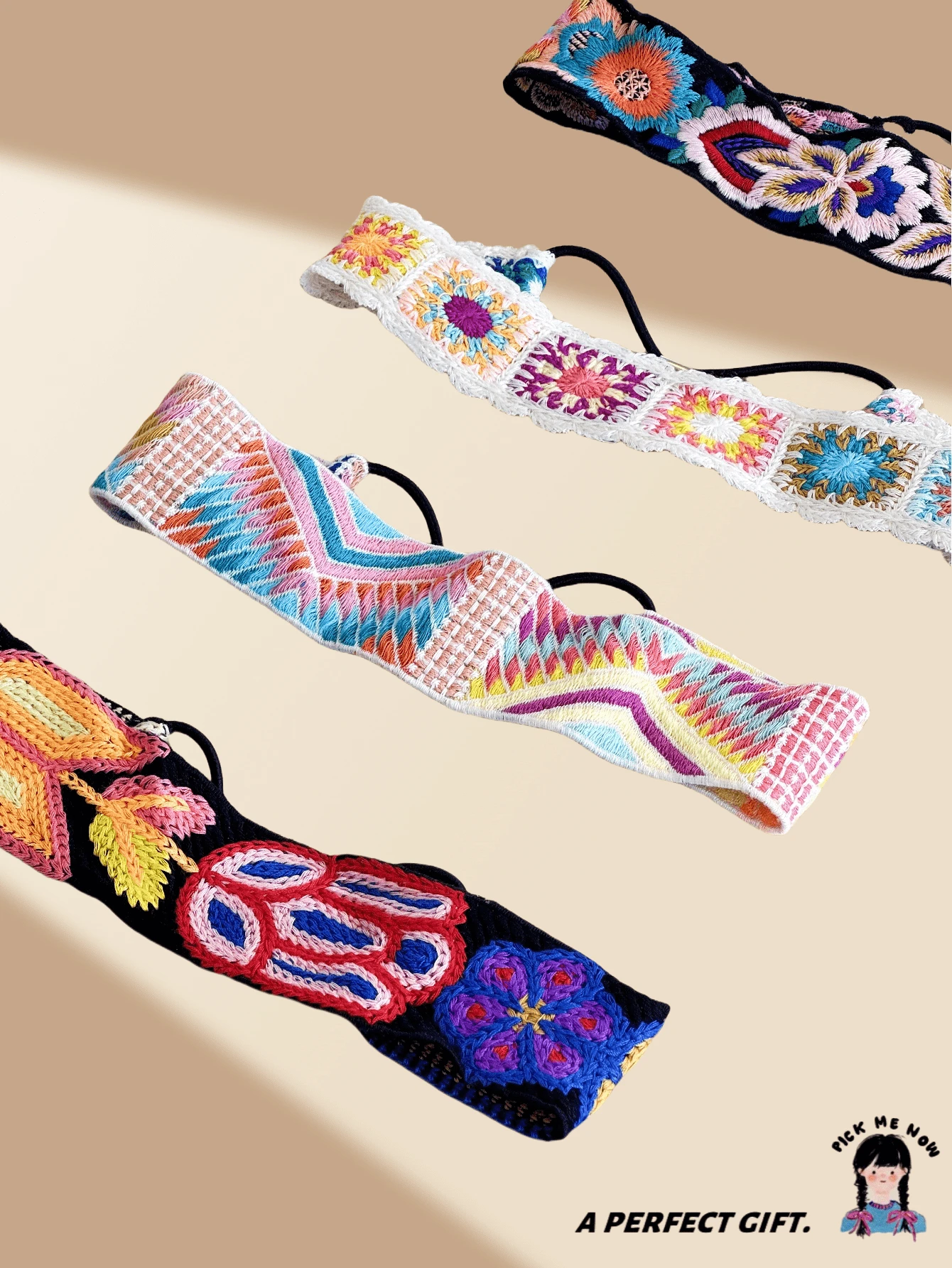 1 Stück Damen Mode vielseitig breites elastisches Stirnband, handgefertigte farbenfrohe gestrickte Sonnenblume, passend für Bohème, Land und Urlaubsstile. Es ist das perfekte Accessoire für Ausgehen, Strandfotos, Straßenfotografie und Styling. Stirnband Turban Stirnband Schweißband