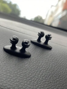 10 件裝汽車電纜夾用於電線管理的夾子整理器 - 黑色 - 查看 3