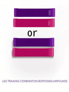 [5 Levels Elastic Upgrades]Resistance Bands For Women Men Booty Workout Hip Resistance Band Yoga Pilates Home Gym Fitness Exercise Elastic Legs Glutes Training Band With Carry Bag 1PC/2PCS/3PCS/5PCS - Multicolor - View 12