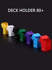 KAUE Mtg Card Box Card Organizer For Cards Magic, Stackable, Multi-Color - Multicolor - View 4