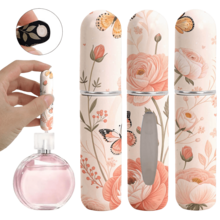 6pcs Beauty Tool Set: Ice Ball, Energy Ice Wave Ball, Perfume Refillable Bottle, Face Gua Sha Roller, Facial Cleansing Brush, Makeup Tool Storage Box - Multicolor - View 3