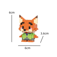 Goofy Pluto And Set, A Deluxe Children's Play Model, Suitable For Boys And Girls' Educational Science DIY, Cartoon Anime Games, Cute And Kawaii Building Block Toys, Desktop Decorations For Building Block Lovers, Back-To-School School Supplies, Suitable For Christmas, Halloween, Birthday Gifts, Anime Figures Toys For Boys And Girls