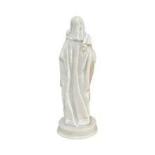 Resin Image Our Lady Of The Rosary Devotional Delicate Gift Decoration Decorative Ornament - NHỰA TRẮNG - Xem 2