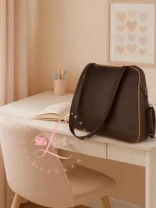 Women's Bag With Adjustable Shoulder Strap And Crossbody Large With Multiple Compartments - 米色 - 查看 7