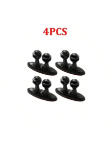 车载充电线夹，耐用后座收纳挂钩，通用车载收纳挂钩，可悬挂充电线、耳机等 - 收纳配件，适用于SUV、卡车、轿车、小型车，仪表盘挂钩收纳，汽车内饰装饰，汽车配件 - 黑色 - 查看 14