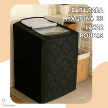 Electrolux Colormaq Consul Washing Machine Cover 12kg 13kg 14kg 15kg Size G - màu đen - Xem 1