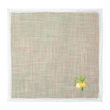 Guardanapo Limão Siciliano Renda Guipir Poli-Linho Rafimex