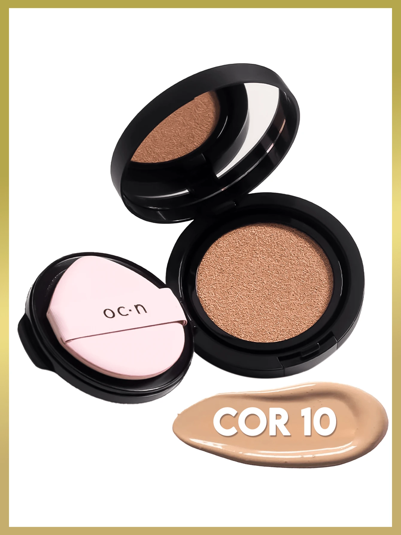 Edition Cushion Foundation Liquid Base 12g (With An Innovative And Super Practical Format That Will Surprise You) Océane - 010 - View 1