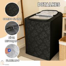 Electrolux Colormaq Consul Washing Machine Cover 12kg 13kg 14kg 15kg Size G - màu đen - Xem 5