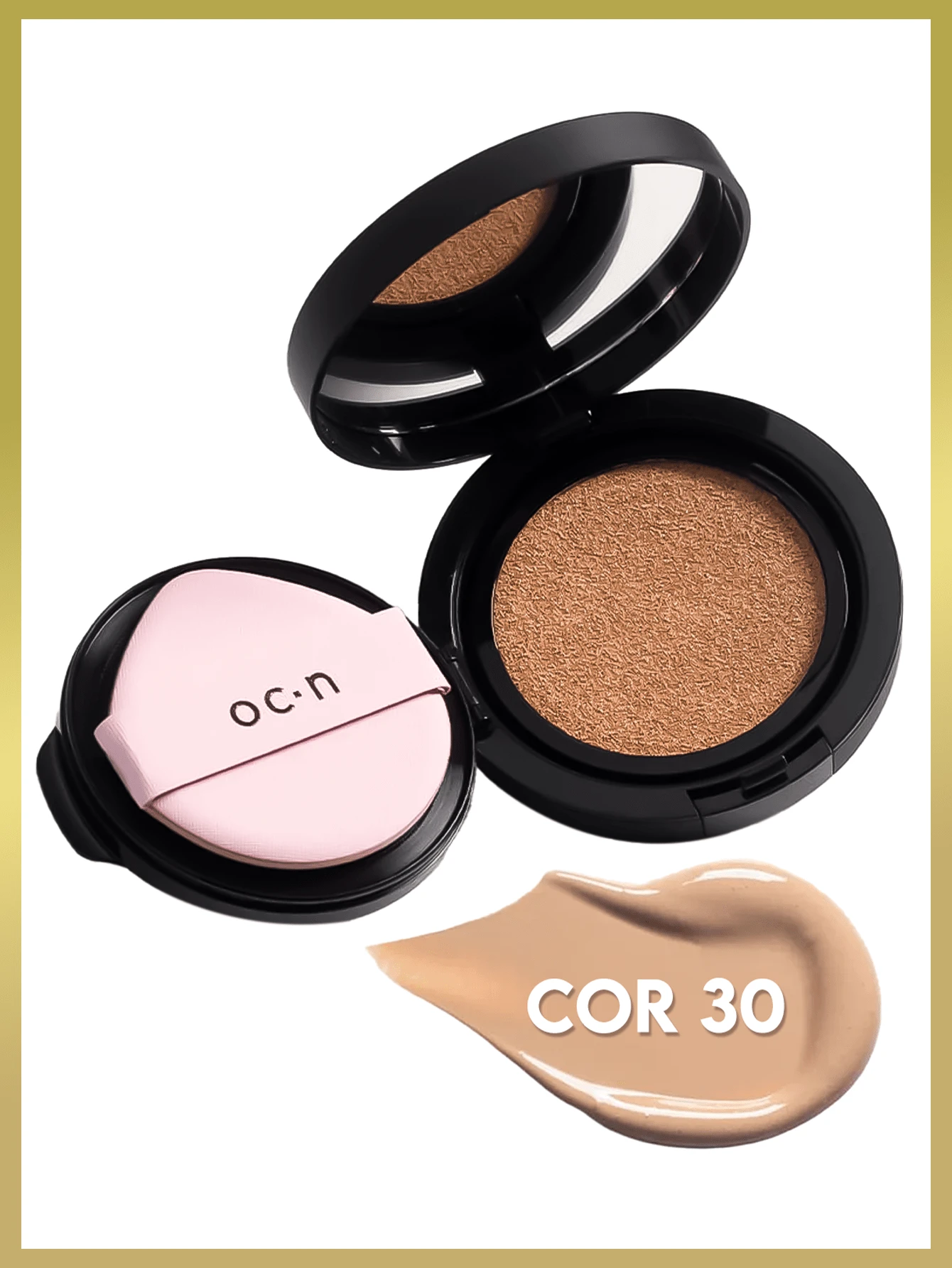 Edition Cushion Foundation Liquid Base 12g (With An Innovative And Super Practical Format That Will Surprise You) Océane - 030 - View 1