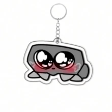 1 件趣味笑话亚克力钥匙扣，可爱迷人的亚克力钥匙扣，简约时尚配饰学校字母卡通汽车配件哥特 Y2k - 多色2 - 查看 11