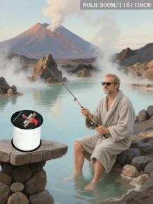 300米编织鱼线，4股，6-100磅，高强度，耐磨，适用于淡水和咸水钓鱼