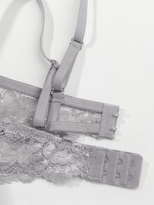 6pcs/Set Women's Lace Padded Underwire Bras - Multicolor - View 7