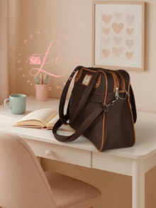 Women's Bag With Adjustable Shoulder Strap And Crossbody Large With Multiple Compartments - 米色 - 查看 5