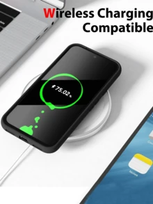 2Pcs Silicone Case Compatible With Google Pixel, Full Body Silky Soft Touch Phone Case With Camera Protection, Shockproof Cover With Microfiber Lining, Black - Black - View 6