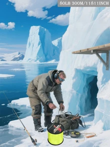 300米编织鱼线，4股，6-100磅，高强度，耐磨，适用于淡水和咸水钓鱼