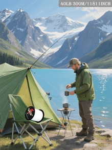 300米编织鱼线，4股，6-100磅，高强度，耐磨，适用于淡水和咸水钓鱼