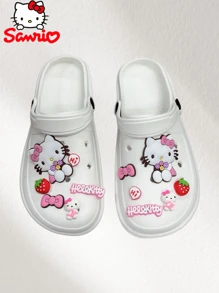 Sanrio Akcesoria do butów w stylu jaskiniowym, klamra do butów w kształcie krzyża DIY, odpinane akcesoria do butów, odpowiednie na sezon letni, zimowy, wiosenny i jesienny.