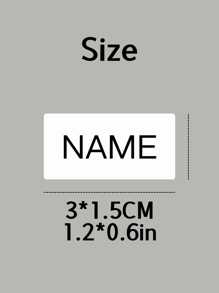 50-300 Stücke personalisierte Namensaufkleber holografisch 3*1,5 cm in beliebigen Schriftarten, klare wasserfeste Namensaufkleber, Flaschenetiketten, personalisierte Namensaufkleber, Namensschilder für Schule, Lager, personalisierte Namensaufkleber, Rückkehr zur Schule, Aufkleber aus Vinyl, wasserfest für Herbstfeste, Halloween, Thanksgiving, Weihnachten und Silvester