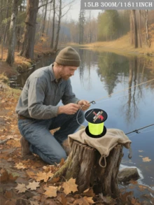 300米编织鱼线，4股，6-100磅，高强度，耐磨，适用于淡水和咸水钓鱼