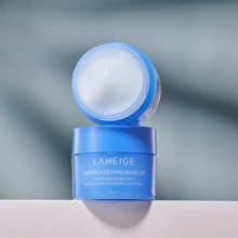 Laneige ​​旅行装睡眠面膜，含烟酰胺和角鲨烷，15ml/0.5oz - 藍色 - 查看 5