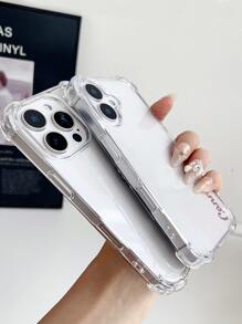 1 قطعة غطاء هاتف شفاف مقاوم للصدمات مخصص بتوقيع بسيط متوافق مع هواتف iPhone11/12/13/14/15/16/16pro/16plus/16promax/17/17pro/17promax/17air، Pixel 9A/S24/S25ultra/S25plus/S25edge، Moto G85، Infinix Hot 50 Pro+، مناسب كهدية يومية للأصدقاء، إكسسوارات هالوين 2025، أنيق، ملون، عتيق، جميل، متعاقد، مضحك، مخصص، فريد، مخصص، هدايا مثالية للرجال، هدايا مثالية للنساء، الحبيب، الحبيبة، العائلة، الأصدقاء، الأجداد، الزوجان، للذكرى السنوية، للأعياد الميلاد، أغطية الهواتف