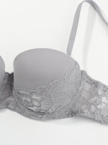 6pcs/Set Women's Lace Padded Underwire Bras - Multicolor - View 5