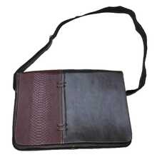 Portafolio Oficio Legal Grabado Asa Ajustable 15.6 - Marrón - Ver 4