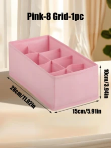 1/4 chiếc Hộp đựng tất và đồ lót, Hộp chia ngăn kéo có thể gấp gọn 6/7/8/24 ngăn, Giỏ chia ngăn tủ quần áo, Tiết kiệm không gian cho tủ quần áo tại nhà, Phụ kiện phòng ngủ, Đồ trang trí tủ quần áo, Đồ trang trí ngày lễ/Phòng/Nhà/Phòng ngủ, Hộp lưu trữ, Đồ lưu trữ tại nhà - Nhiều màu - Xem 18