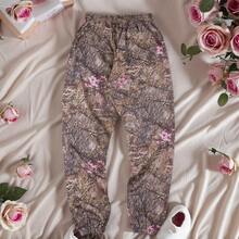 Spider Web Fashion Hip-Hop Printed Flower Hoodie, European And American  Brand Large-Sized Loose Men's And Women's Hooded Sweatshirt Set - Multicolor - View 3