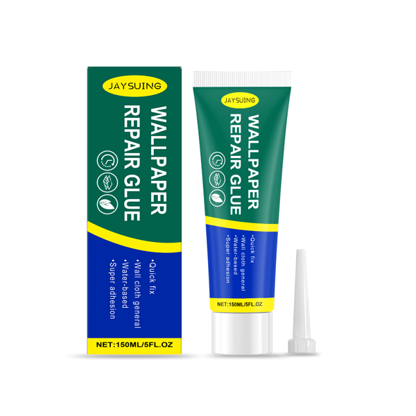 Pegamento para reparar papel tapiz, listo para usar, adhesivo, para papel tapiz de papel y no tejido, adecuado para uso doméstico