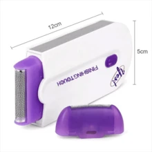 专业女士电动剃须刀/脱毛器，适用于面部、腿部、比基尼线、手部和身体。