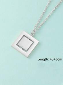 Personalized Photo Envelope Necklace With Custom Text, Openable Envelope Pendant, Gift For Valentines Day, Anniversary