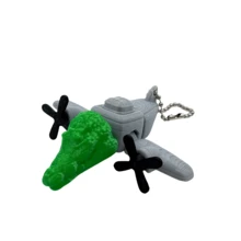 (Figura Criativa) Tralalero Tralala. Enfeites de Tubarão Meme Italiano - Coleção de Animais Fantásticos com Design Exclusivo (Banana, Elefante, Sapo Verde, Tubarão, Hipopótamo) - Escritório de Plástico Durável com Decoração de Mesa para Casa, Presente de Natal para Fãs TungTungTungSahur