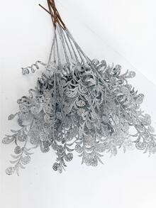 1/2/3 قطعة من النباتات الاصطناعية اللامعة بالبريق 70 سم، ديكورات وزينة شجرة عيد الميلاد الصناعية لحفلات الزفاف والمنزل والمائدة والغرفة والنوم، هدايا، إكليل، إكسسوارات الحلي الخيزران DIY، ديكور شجرة عيد الميلاد والنباتات