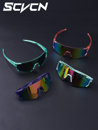  SCVCN自行车运动骑行眼镜经典男女山地公路车赛车眼镜户外高尔夫眼镜钓鱼登山徒步时尚度假露营配件