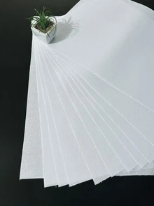 4pcs/6pcs - 14ct Small Grid Plastic Canvas Sheets, White Color, Needlework Craft Canvas Plastic Grid Sheets, Size 17.72in*11.81in, Suitable For Embroidery Cross Stitch Acrylic Yarn Kits, Crochet Projects