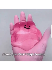 1个自制泡泡挤压玩具，超粘慢回弹减压球，挤压玩具，指尖玩具，Taba软萌捏捏乐，夏季清凉玩具，派对小礼物，减压玩具，礼盒填充物，生日礼物（不含包装） - 彩色 - 查看 4