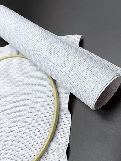 4 st/6 st - 14 st små rutnätsark av plastduk, vit färg, rutnätsark av plastduk för handarbete, storlek 17,72 tum * 11,81 tum, lämplig för broderi, korsstygn, akrylgarnkit, virkprojekt