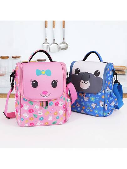 全新大容量立式午餐盒袋，方便上班族随身携带。午餐袋可斜跨冰袋，保温午餐盒袋，女士午餐袋，冷藏袋，学校午餐盒