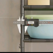 1 Percha Para Ropa, Percha Sencilla Para Ropa, Estante Para Almacenamiento De Zapatos Y Ropa, Guardarropa Multifuncional Independiente, Armario Con Ganchos, Estante De Almacenamiento Para Guardarropa De Dormitorio En Casa - Blanco - Ver 2