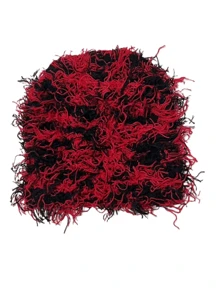 4 件套迷彩针织帽，毛绒绒球帽，保暖户外亚克力帽，适合日常搭配和返校