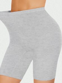 3PCS Women's Solid-Color Seamless Pant, Anti-Glare Effect - Multicolor - View 5